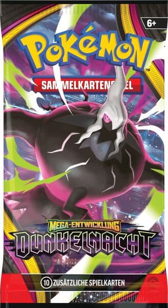 Pokémon TCG - Dunkelnacht PBL - Einzel Booster - DE