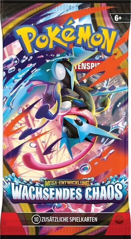 Pokémon TCG - Wachsendes Chaos CRI - Einzel Booster - DE