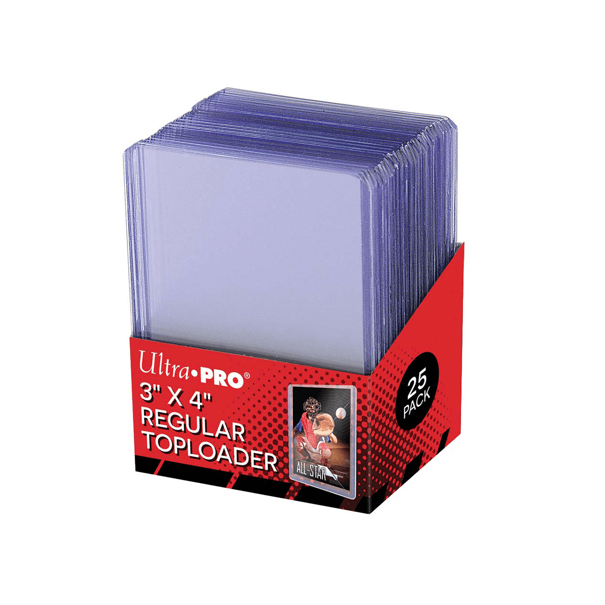 Ultra PRO - Regular Toploader - 25er Pack