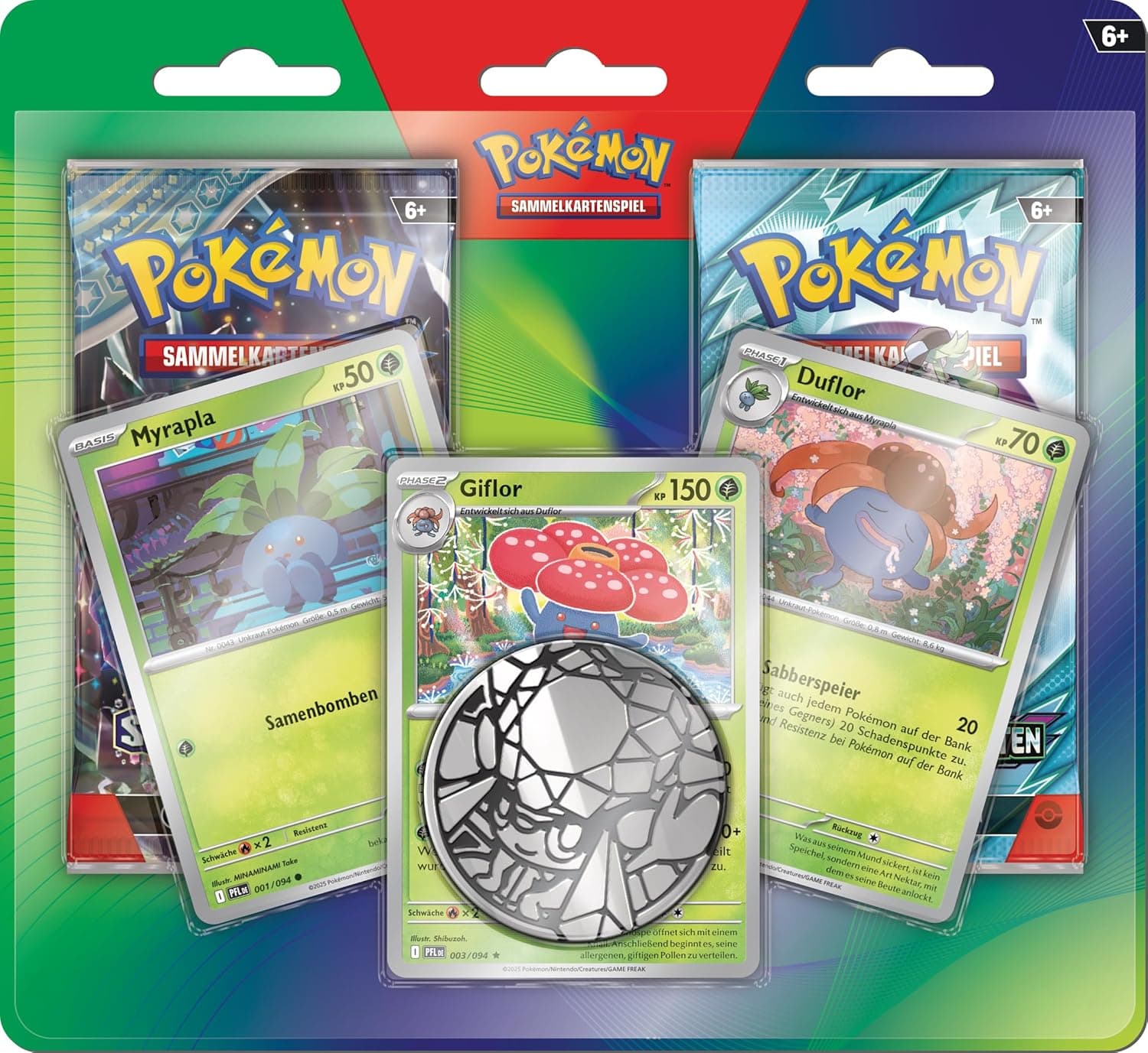 Pokémon TCG - 2er Blister - Giflor / Duflor / Myrapla
