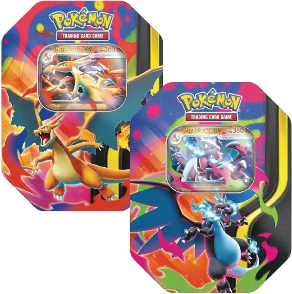 Pokémon TCG - Mega Glurak X & Y Tin-Box - DE