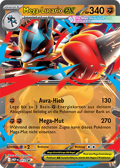 Mega-Lucario-ex - MEP 012