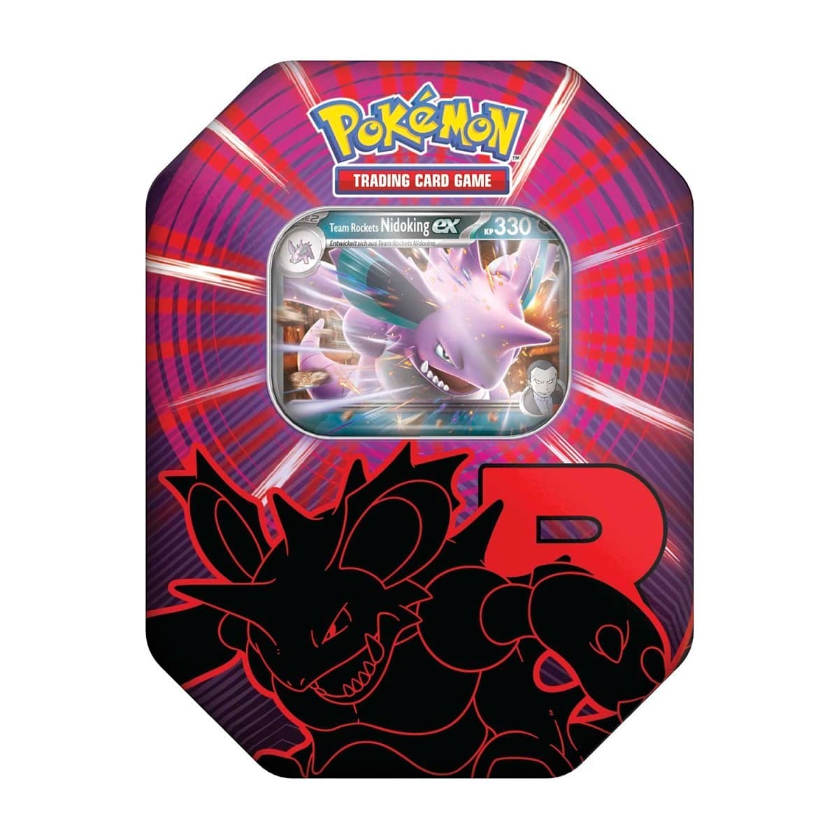 Pokémon TCG - Tin-Box Team Rocket - Nidoking EX - DE