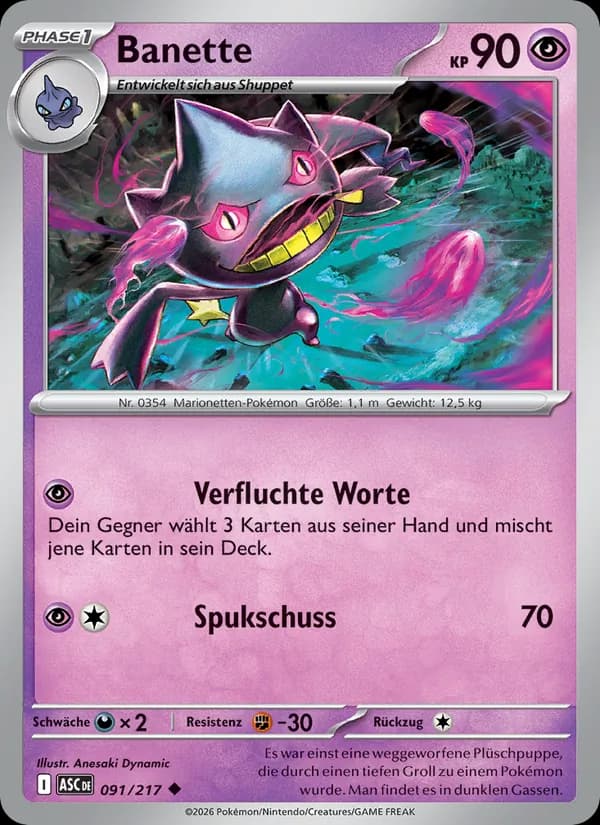 Banette - ASC 091