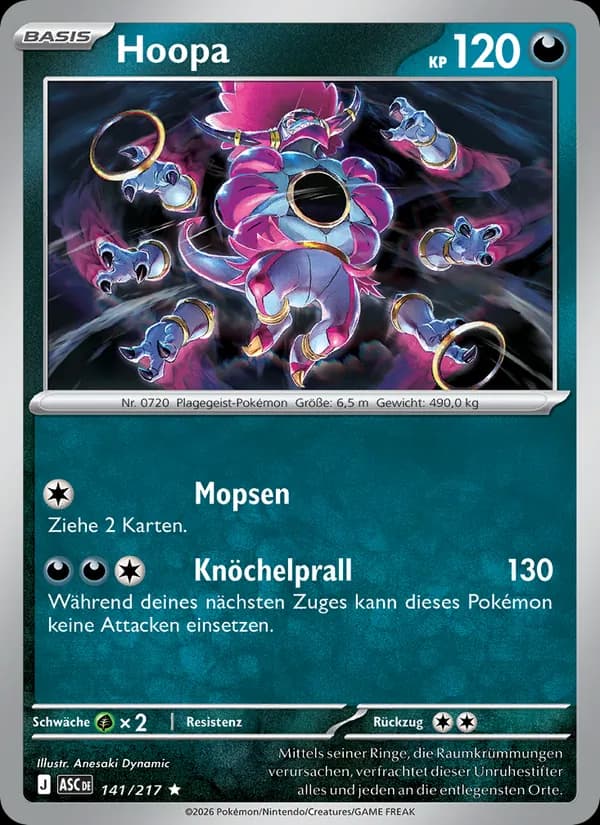 Hoopa - ASC 141