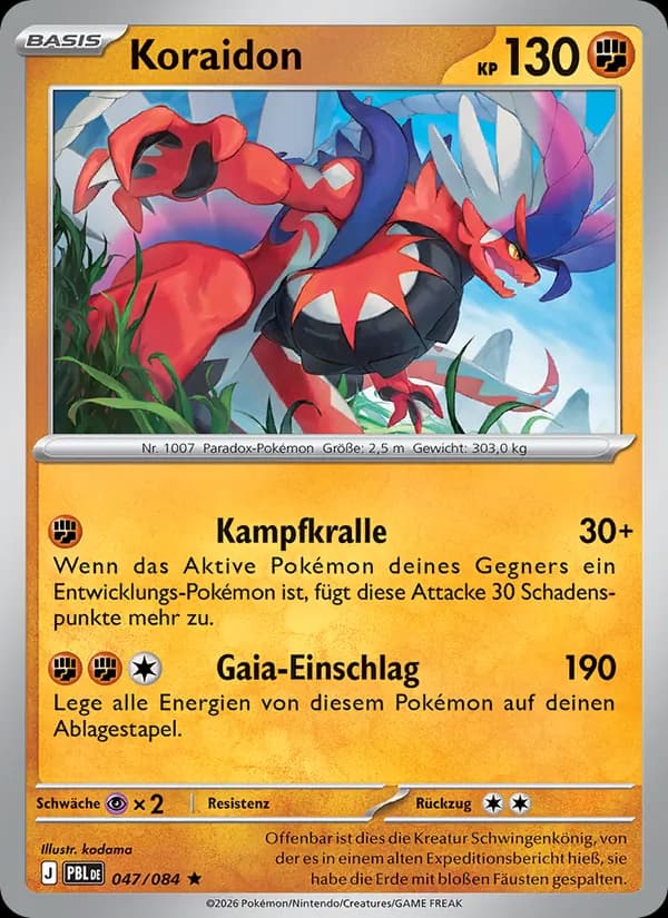 Koraidon - PBL 047