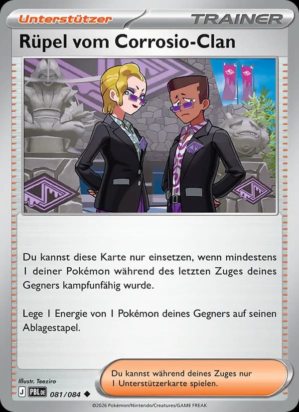 Rüpel vom Corrosio-Clan - PBL 081