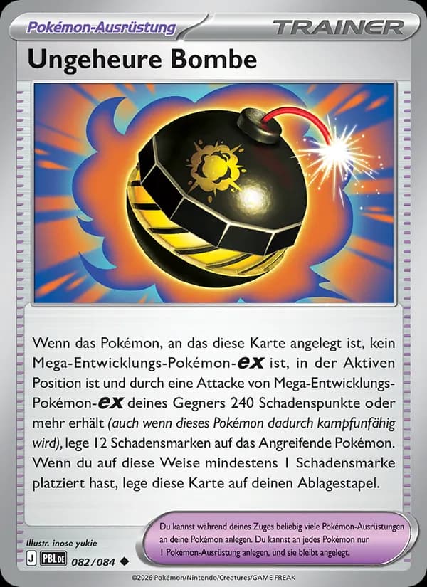 Ungeheure Bombe - PBL 082