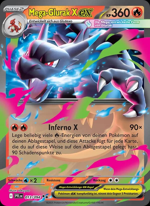 Mega-Glurak X-ex - PFL 013