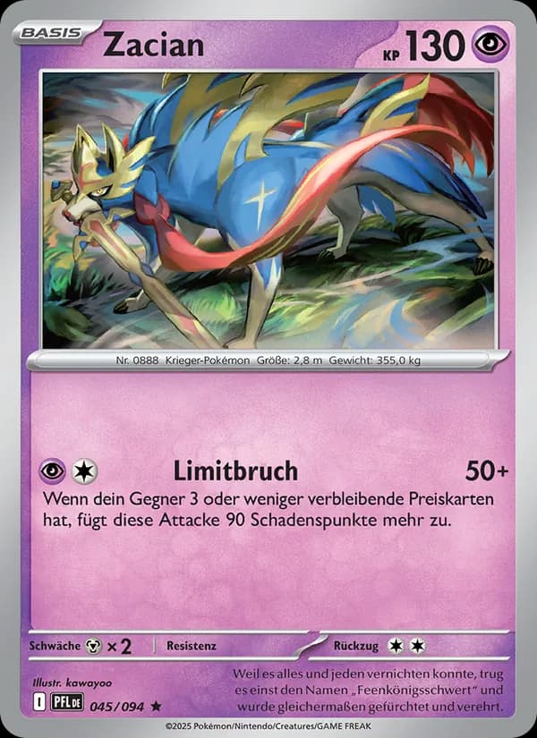 Zacian - PFL 045