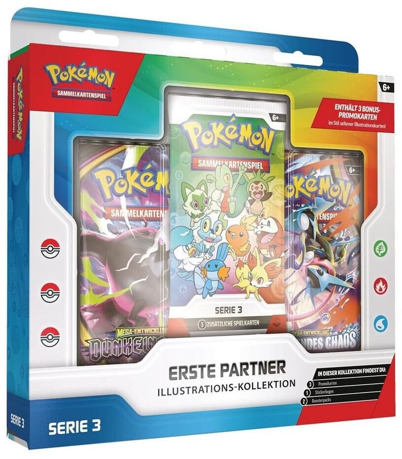 Pokémon TCG - Erste-Partner Illustrations-Kollektion Serie 3 - DE