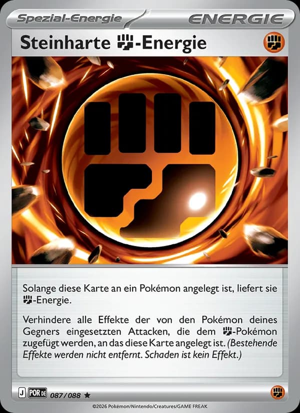 Steinharte Fighting-Energie - POR 087