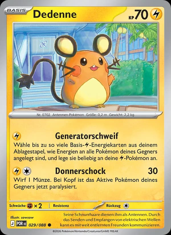 Dedenne - POR 029