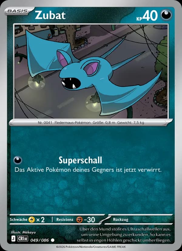 Zubat - CRI 049