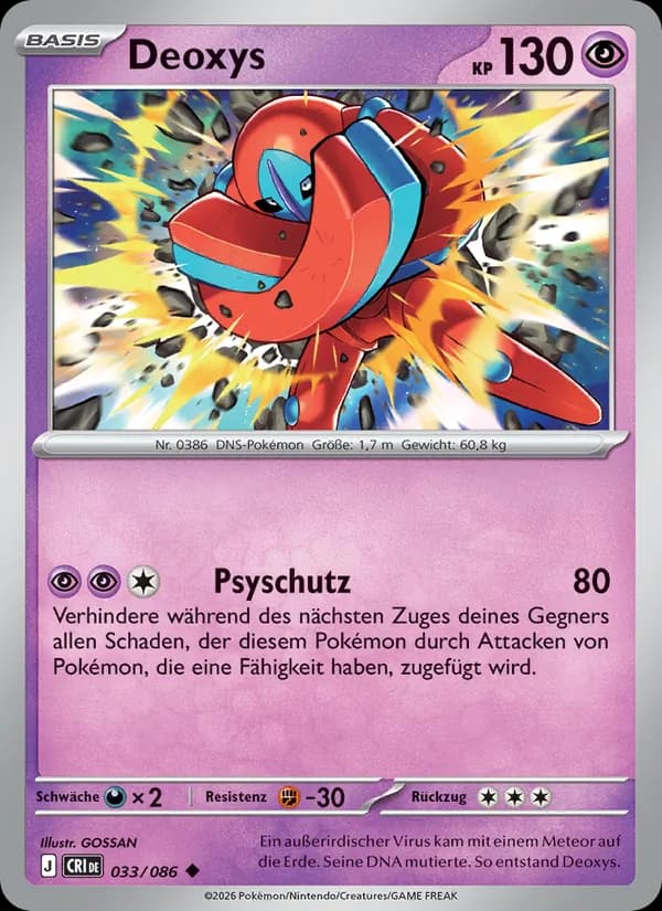 Deoxys - CRI 033