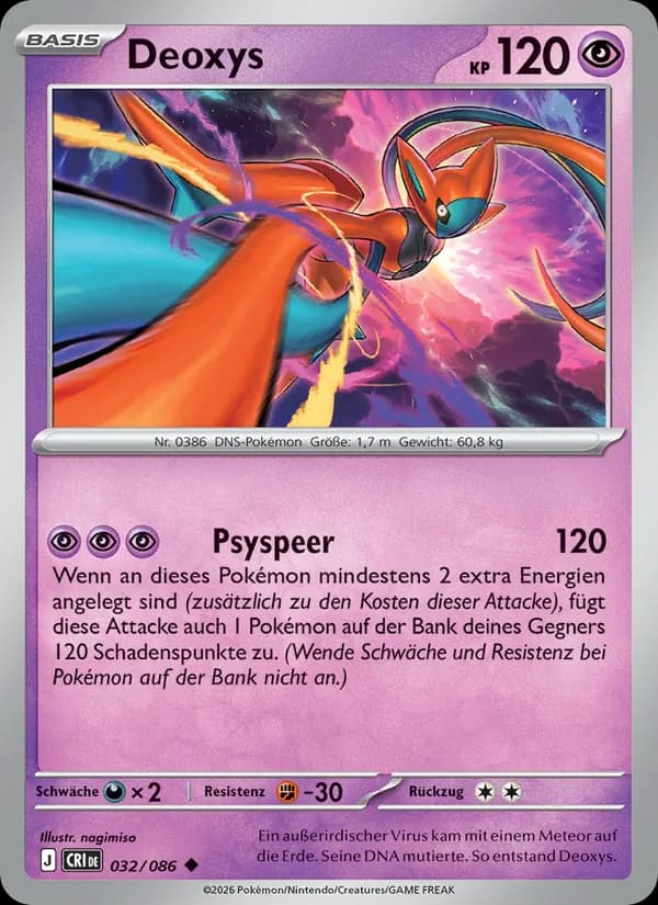 Deoxys - CRI 032