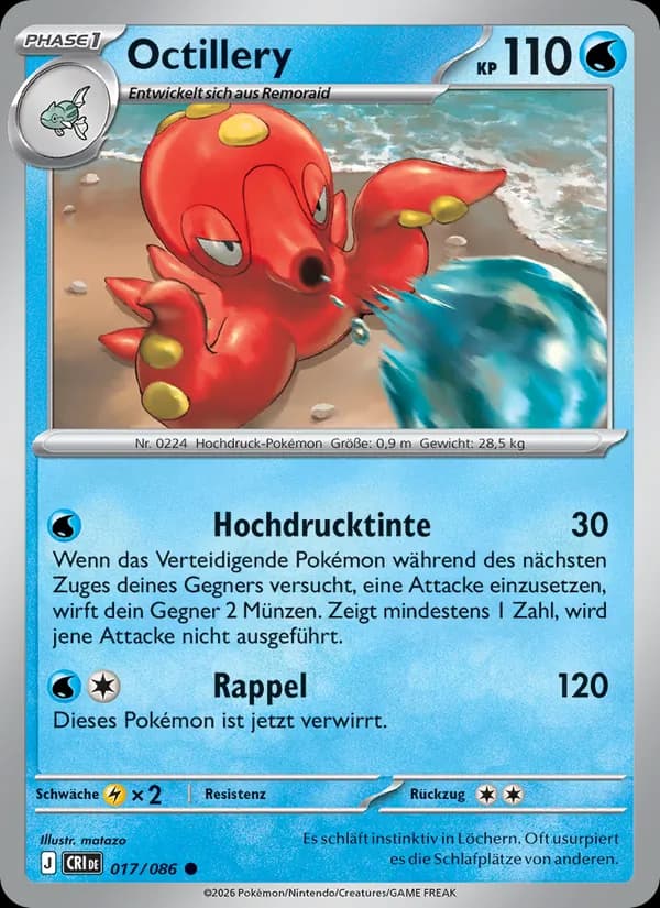 Octillery - CRI 017
