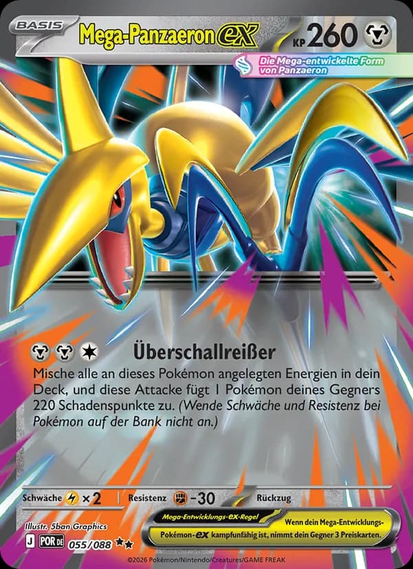 Mega-Panzaeron-ex - POR 055
