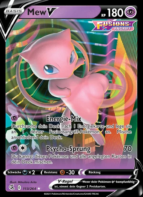 Mew V - SWSH8 113